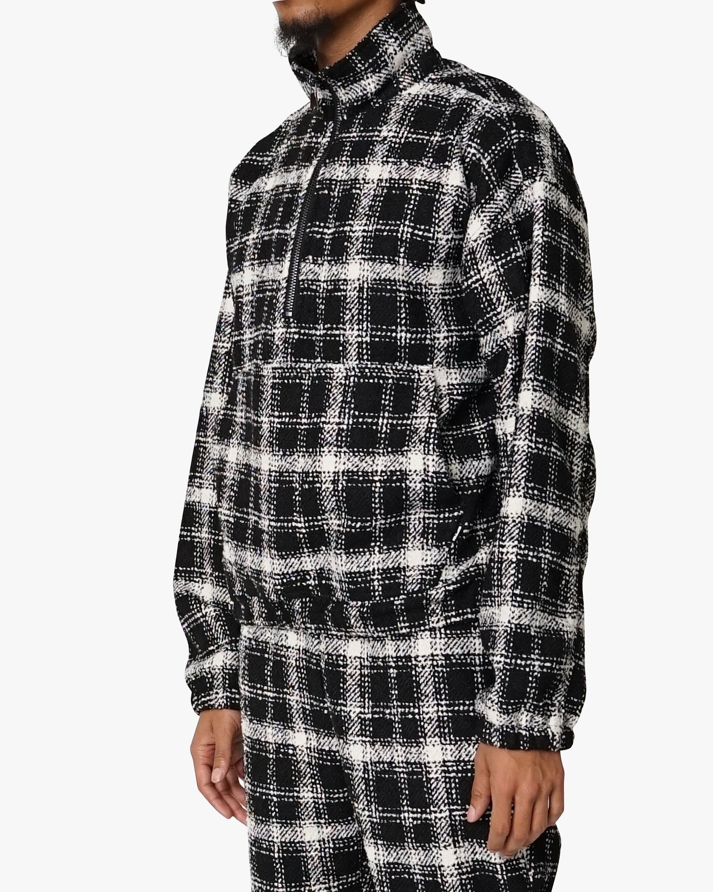 BAITE FLANNEL HALF-ZIP PULLOVER