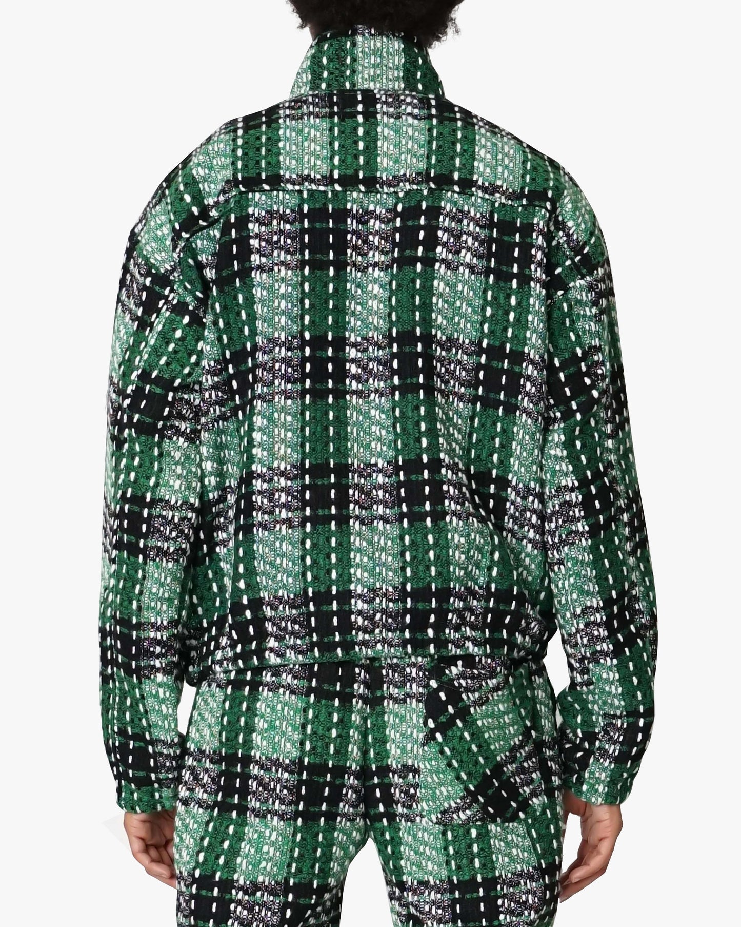 BAITE PANEL FLANNEL HALF-ZIP PULLOVER