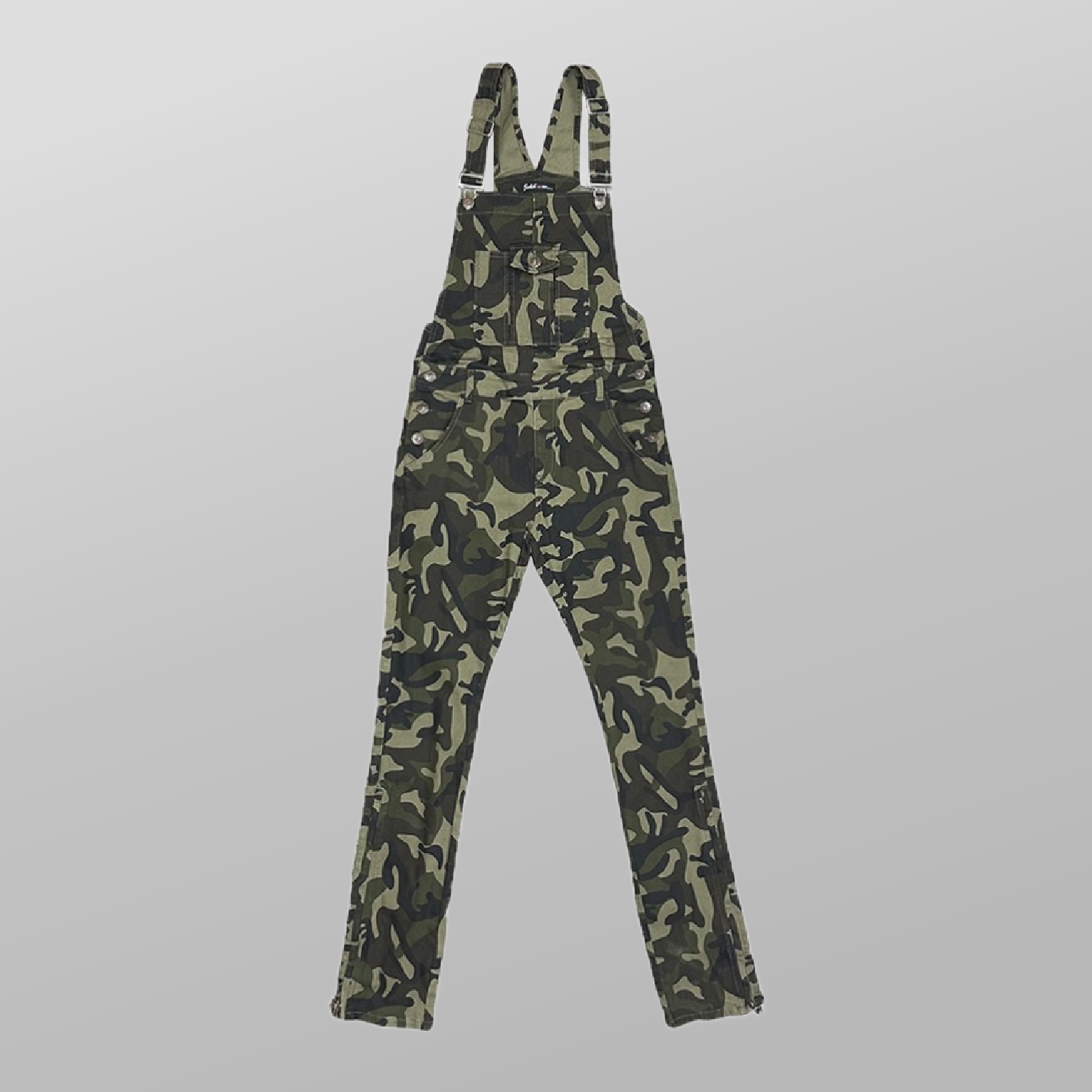 BAITE CAMO FLARE OVERALLS