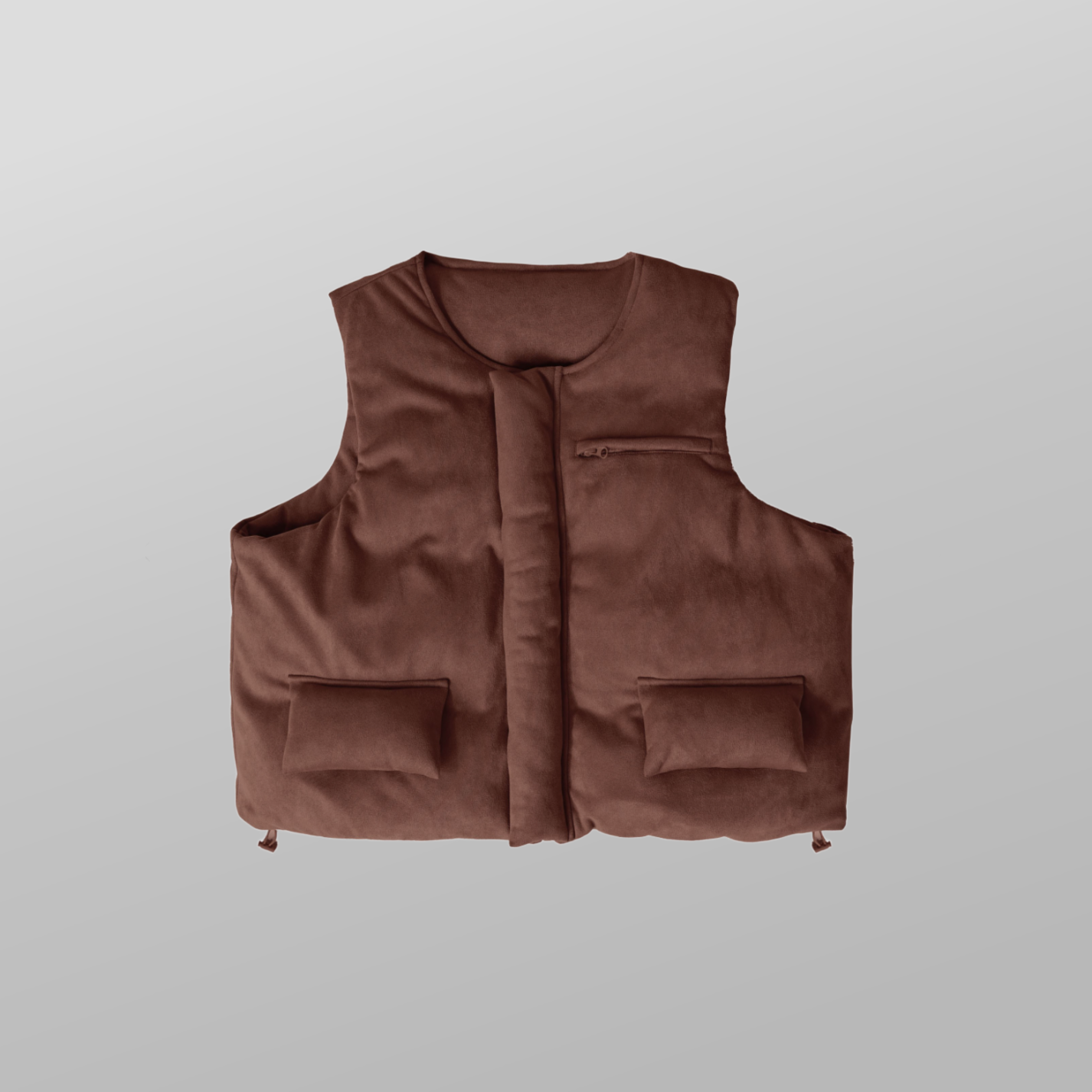 BAITE SUEDE BUBBLE VEST