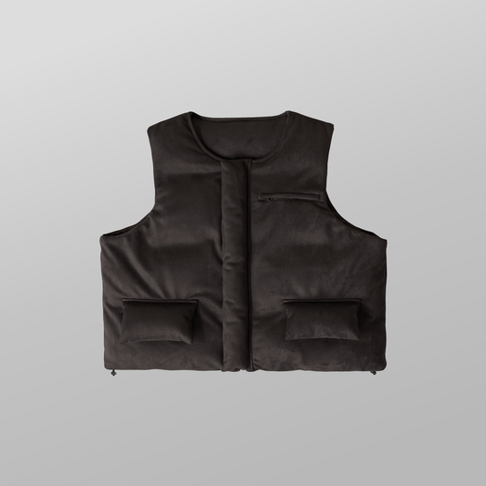 BAITE SUEDE BUBBLE VEST